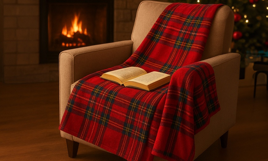 Image 3: Coperta plaid in micropile