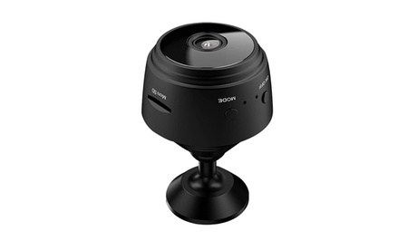 Mini caméra de surveillance sans fil avec fonctionnement par Wi-Fi ,x 1, Black