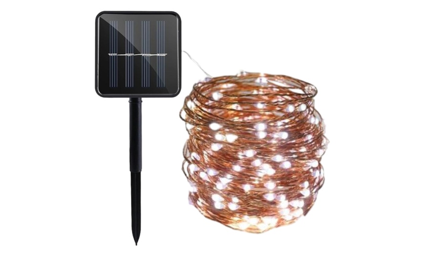 Image 4: Garden Solar Powered Fairy String Light