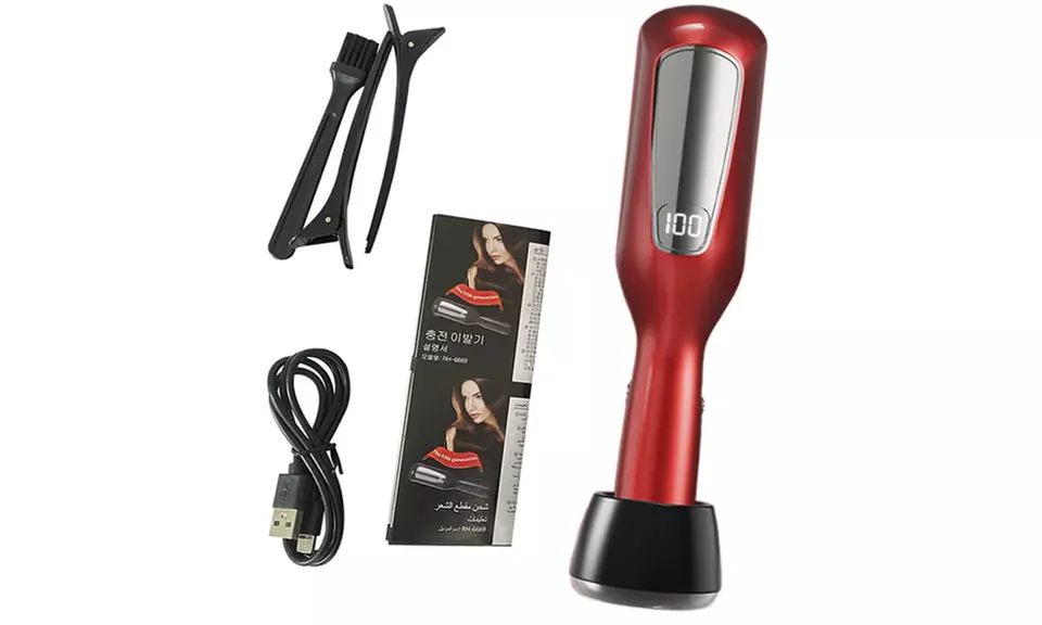 Tagliacapelli ricaricabile per doppie punte