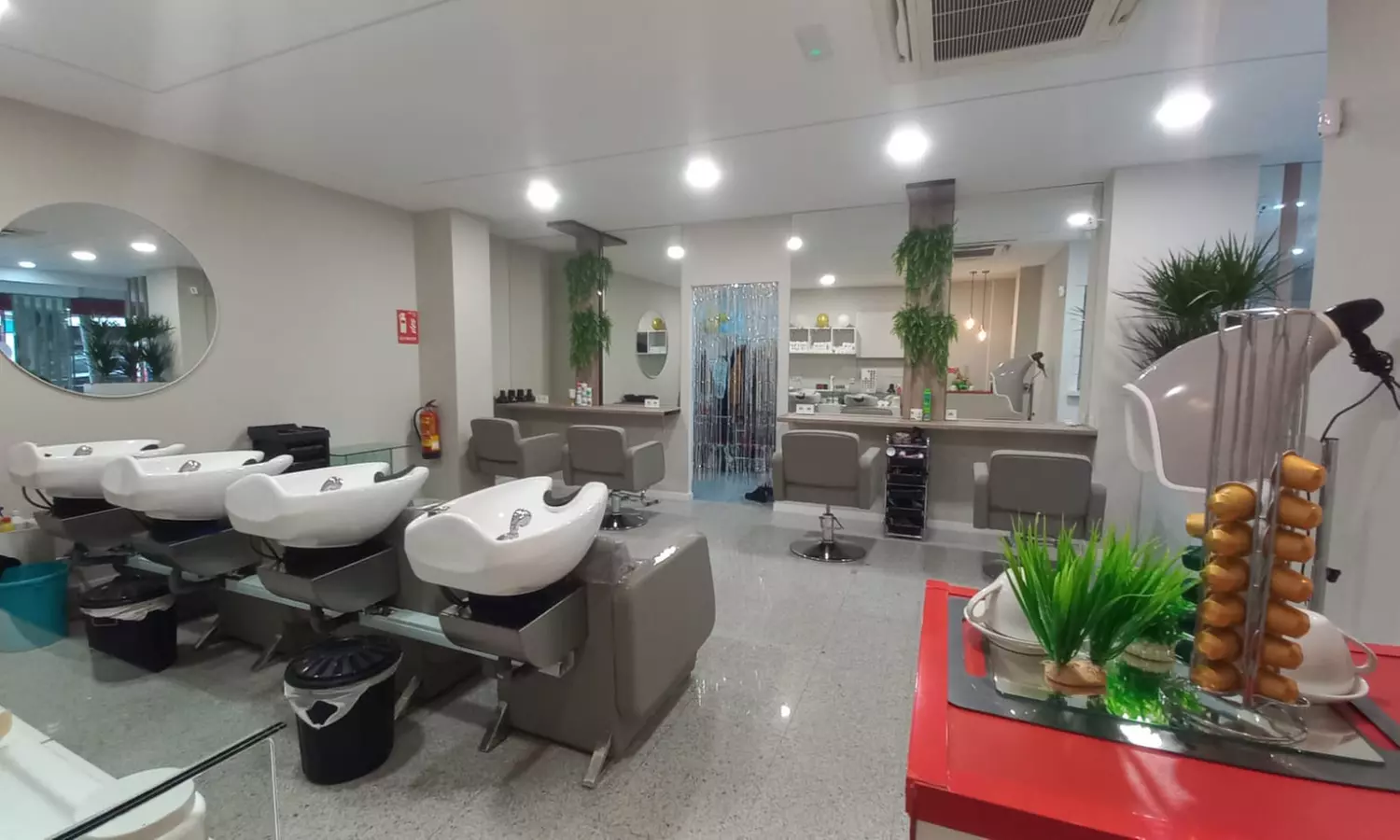 Peluquería con lavado, hidratación, corte y opción a tinte y mechas