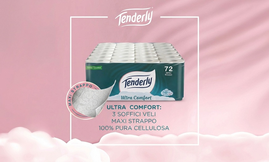 Image 2: Tenderly Ultra Comfort 72 rotoli di carta igienica 3 veli
