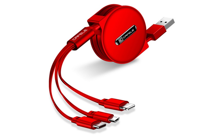 Image 5: 3-in-1 USB Charging Cable