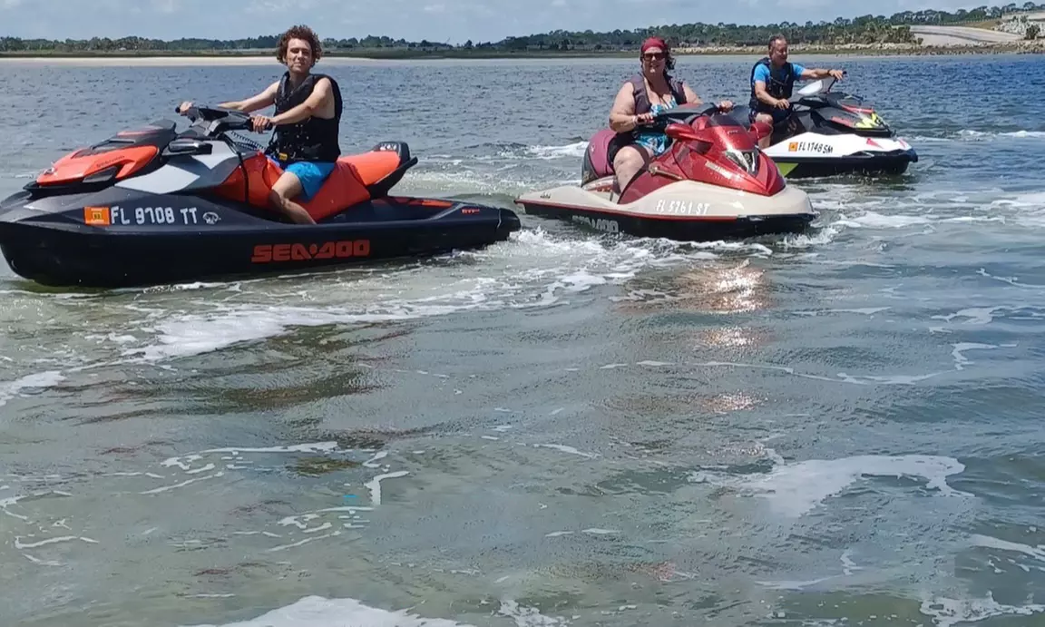 Jet Ski Adventure: One-Hour Ride for One, Two, Three or Four People