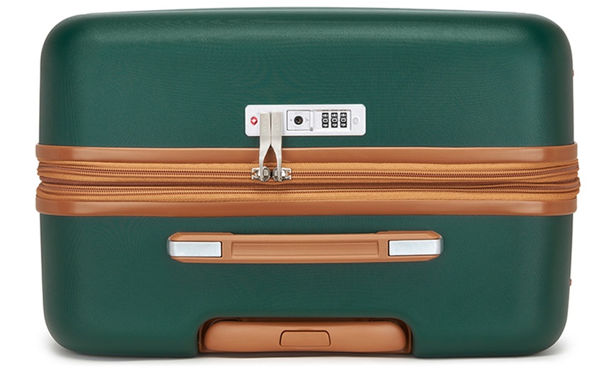 Image 17: Kono Hard Shell Suitcase One or 3-Piece Set