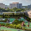 Image 1: Experience 18 Holes of Sky-High Mini Golf with Views of Tysons!