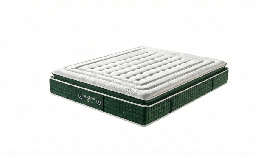 Image 5: Materasso Emeraude con topper integrato e memory foam