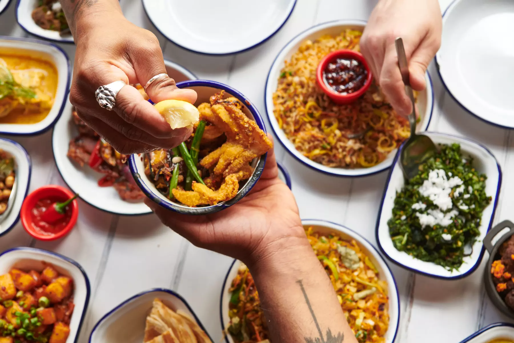 The Coconut Tree – Uniquely Sri Lankan Feasts for 2 or 4 people or 5 Iconic Sharing Plates (Up to 54% Off)