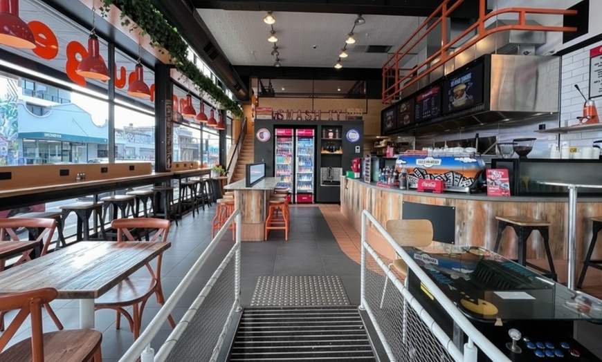 Image 10: Classic Burger Meal with Fries and Drink for One, Two, or Four People