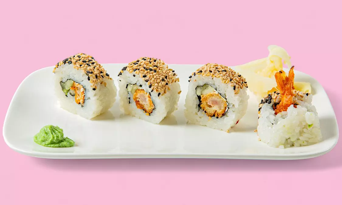 Veggie Sushi Box mit 20 oder 40 Stück zum Mitnehmen für 1 Person