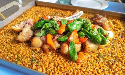 Para 2 personas: Menú Nou Cala Blava con 1 entrante, 2 principales, 1 postre y 2 bebidas - Restaurant Nou Cala Blava