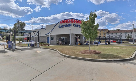 Mako (Basic Wash + Tire shine + Rain Repellant Glass Wax + Carnauba Wax) - Landshark Car Wash Columbus