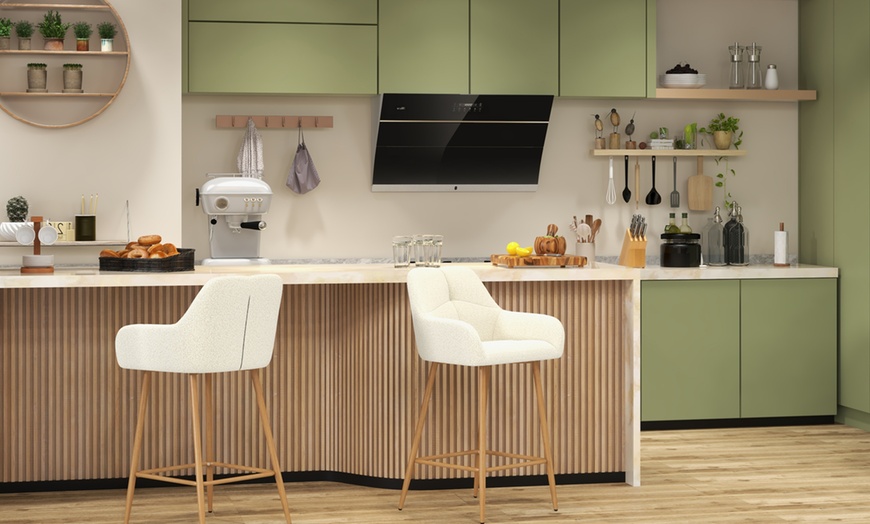 Image 1: Set di 2 sgabelli da bar Leo