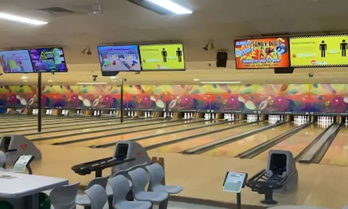 Family Bowling & Meal Package for 4 –1 Game Each + Meal, Chips & Drink