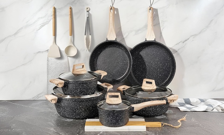 Image 15: Batterie de cuisine avec 15 pièces antiadhésives