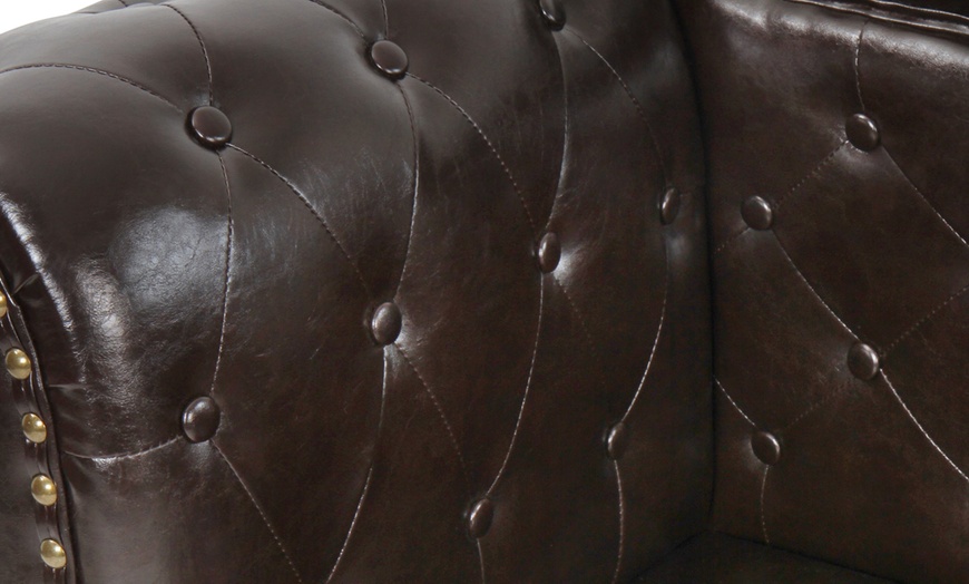 Image 5: Chesterfield Style Chaise Longue
