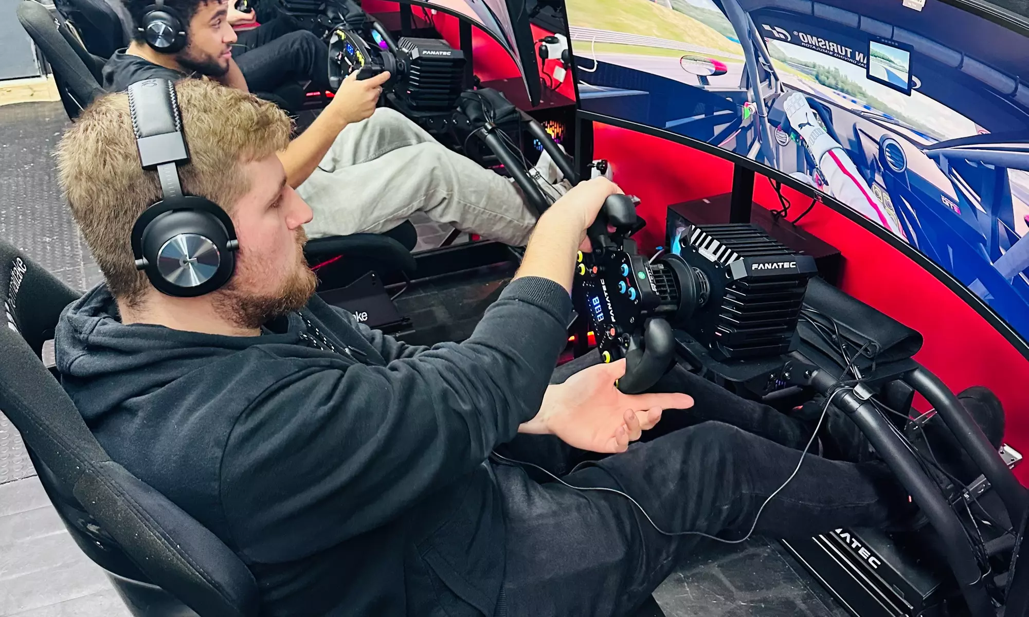 Gather with 30 or 60 Min Racing Simulation Experience for 1, 2 or 4