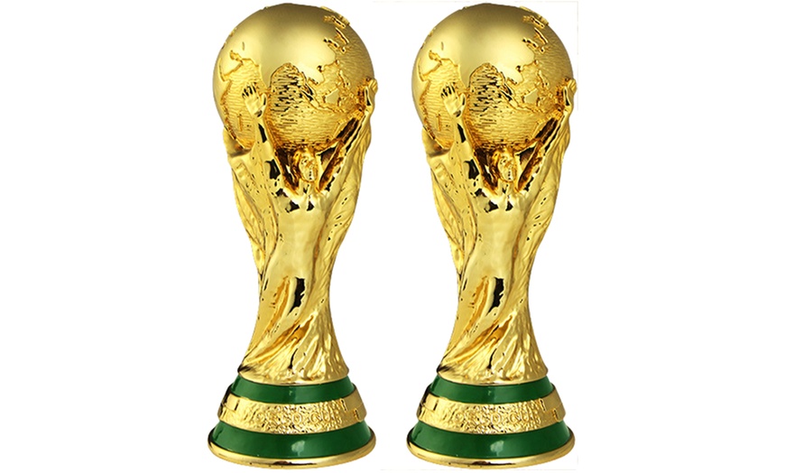 Image 2: One, Two or Four World Cup FIFA Cup Trophies