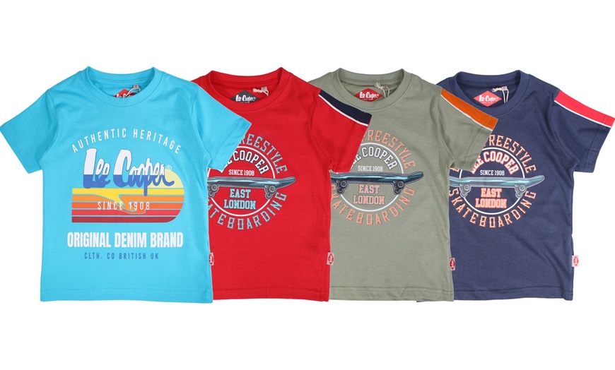 Image 1: Lee Cooper T-shirts voor kinderen