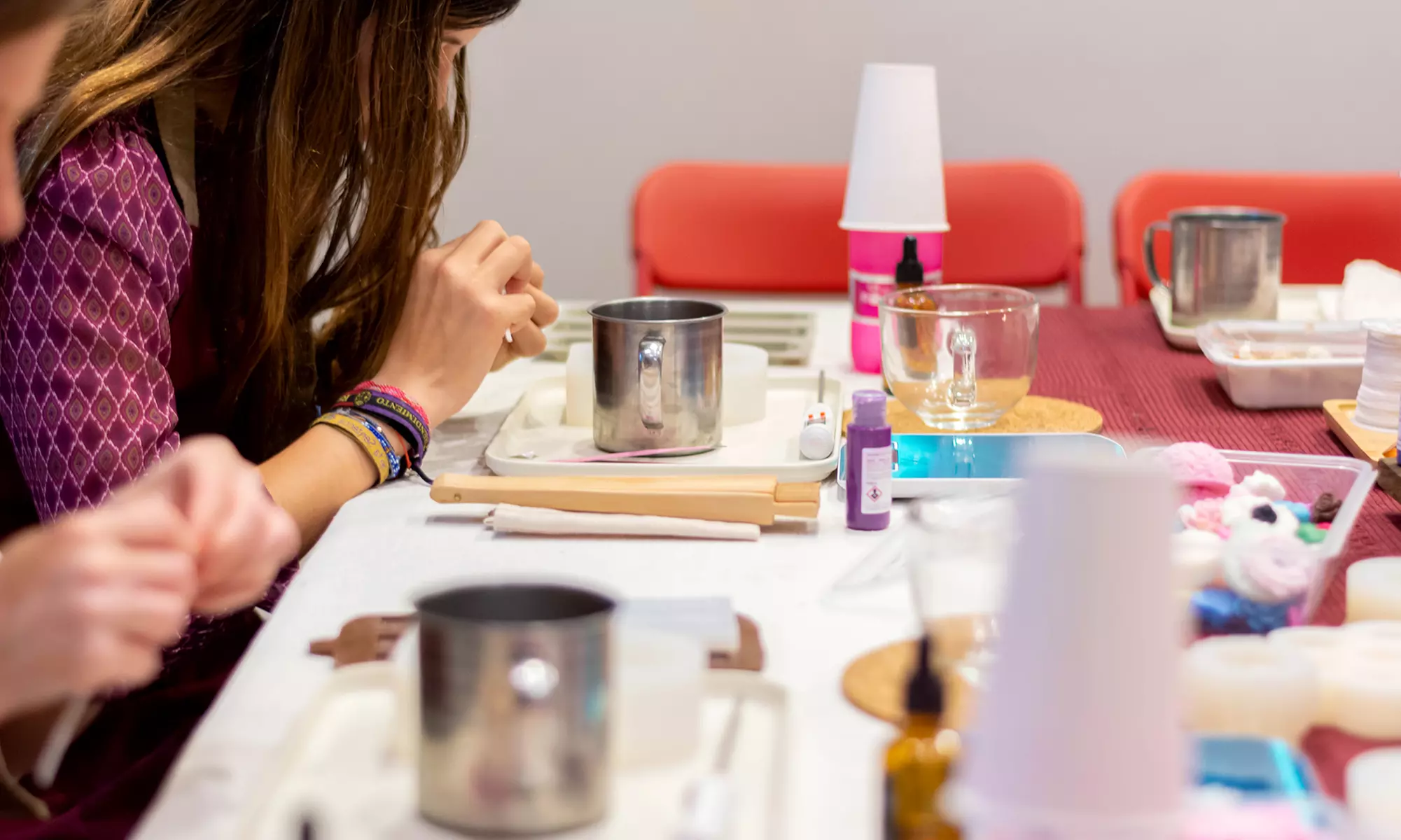 Crea tus propias velas - 2 velas durante 3h con bebida