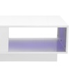 Image 21: High Gloss LED Coffee and Side Table Range