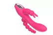 Rabbit Vibrator Triple Play G-Spot Dildo Vibe Waterproof Massager Sex Toys - Second Medium