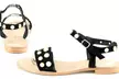Alain Manoukian Leather Sandals with Pearls - Image 5