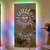 Image 12: Custom LED Name Mirror from Justyling
