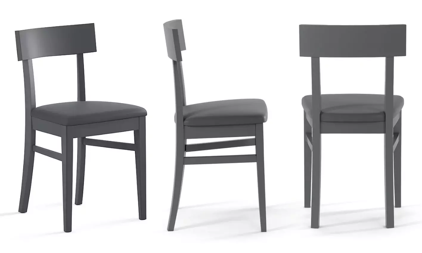 Set di 2 sedie Zaira Made in Italy