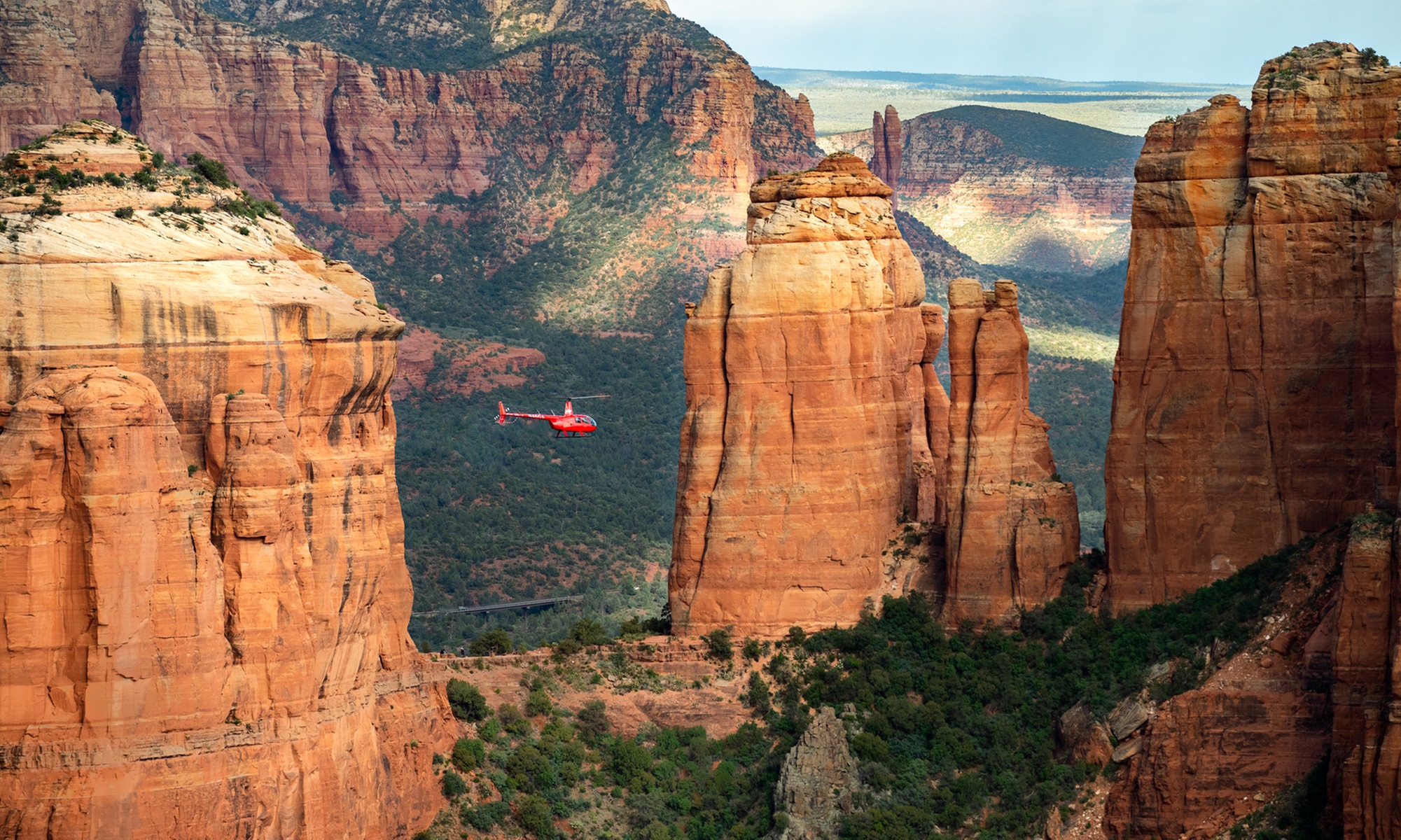 Choice of Four Private Helicopter Tours for Up to 2 People