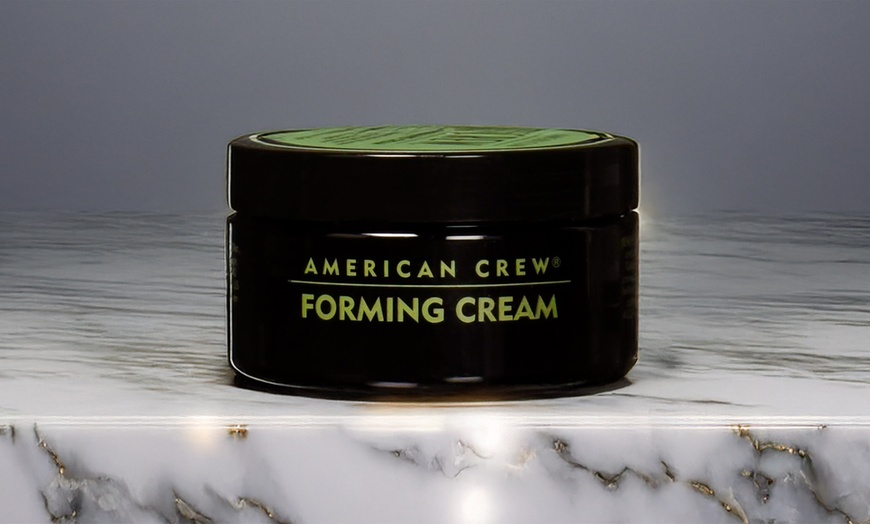 Image 1: Up to 11-Pack American Crew Forming Creme Medium Hold and Natural Shine 3 oz