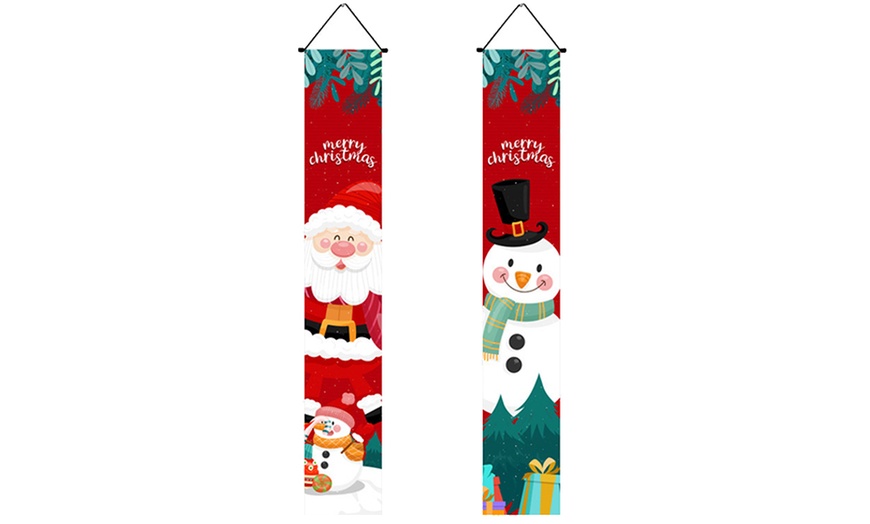 Image 5: New Christmas Door Hanging Banners – Single & Combo Options