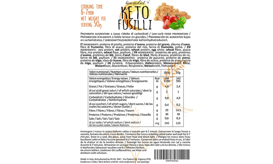 Image 9: Keto line@ pasta proteica