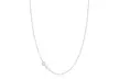 Italian 925 Sterling Silver 1MM Thin & Sturdy Cable Chain Necklace 16"-24" - Second Medium