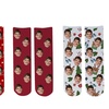 Image 5: One or Two Pairs of Personalised Christmas Face Socks