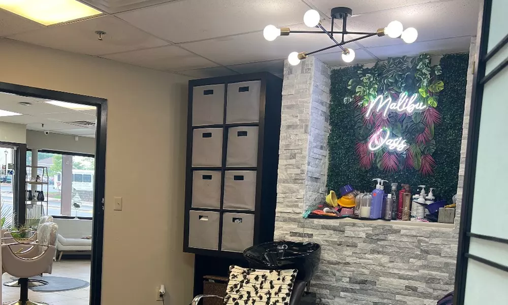 One or Two Deep Conditioning and Blowout Sessions for Smoother Hair