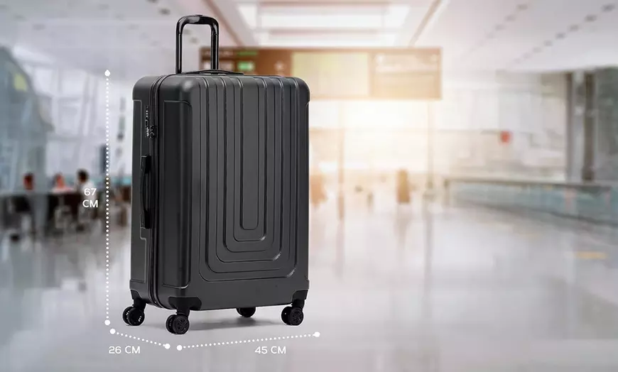 Image 11: 8 Wheel Premium Travel Suitcase TSA Lock Highly Durable 100+ Airline Approved