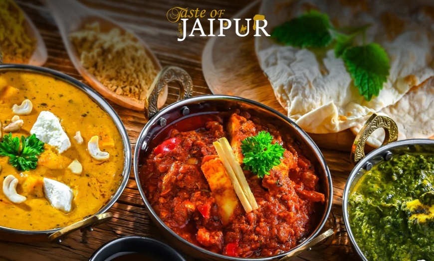 Image 2: Authentic Two-Course Indian Meal with Drinks for Two or Four 