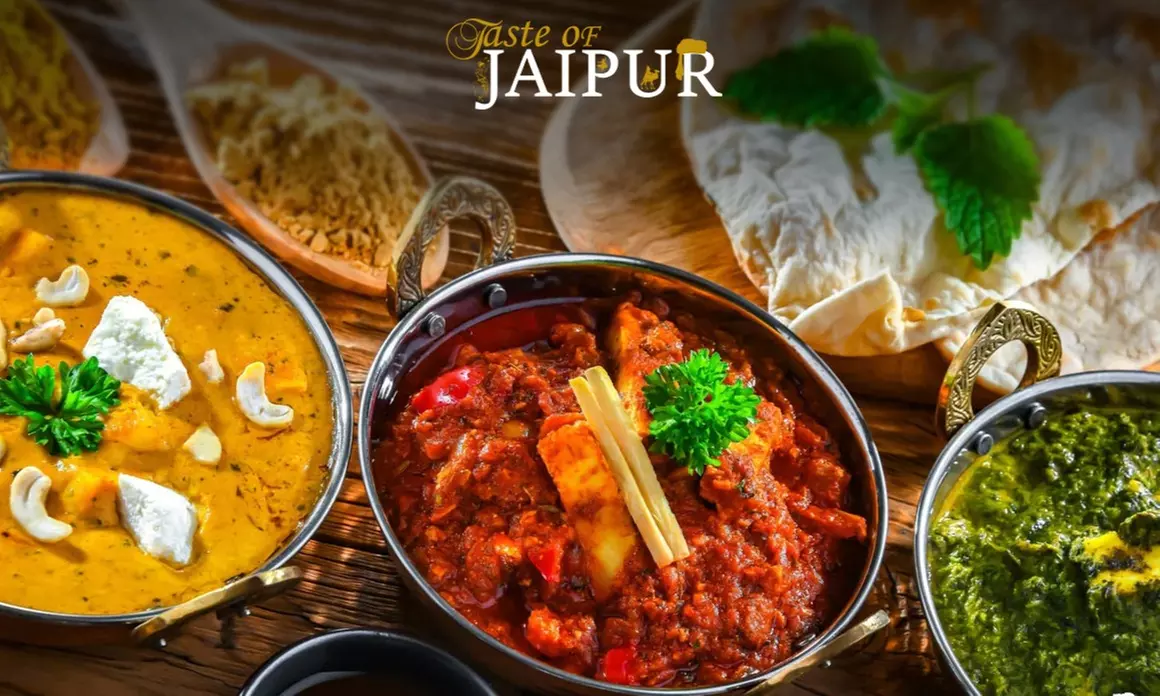 Authentic Two-Course Indian Meal with Drinks for Two or Four