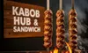 All-You-Can-Eat Kabob & Bread with House Salad for One, Two or Four People at Kabob Hub & Sandwich (Up to 41% Off)