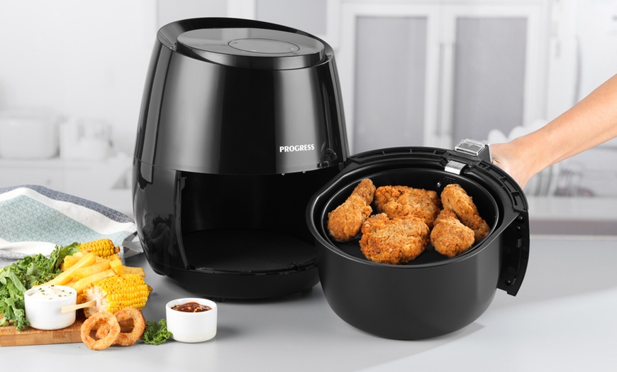 Image 1: Progress 4.5L Hot Air Fryer with Digital Temperature Control