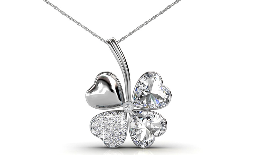 Image 9: Four Leaf Clover Pendant 