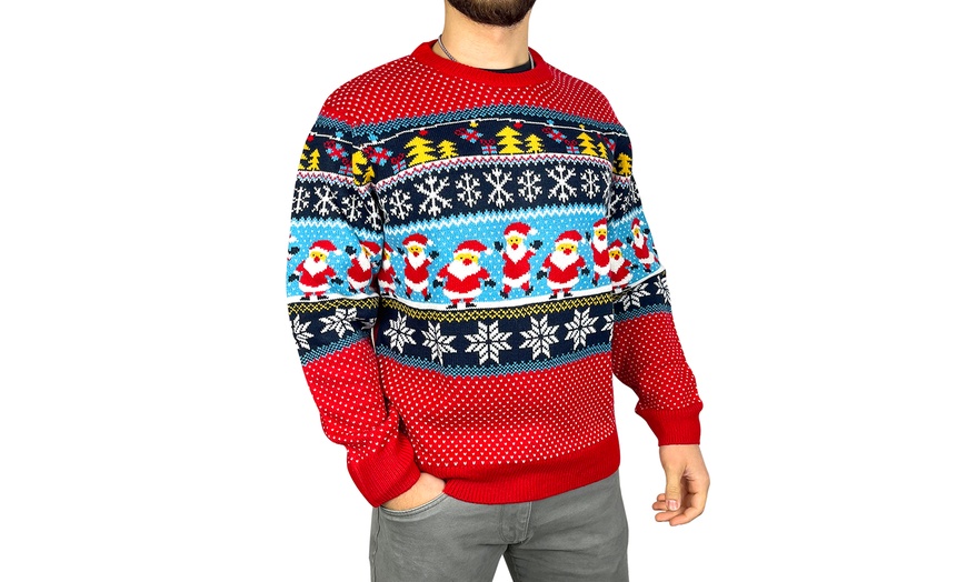 Image 8: Maglione in stile natalizio unisex