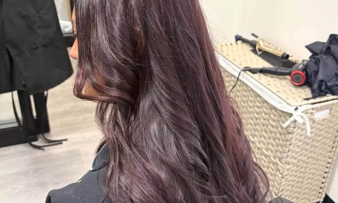 Transform w/ Women's  Root Touch Up/All Over Gloss, Wash, Haircut, & More at Sola Salon Studios - Up to 30% Off - Second Medium