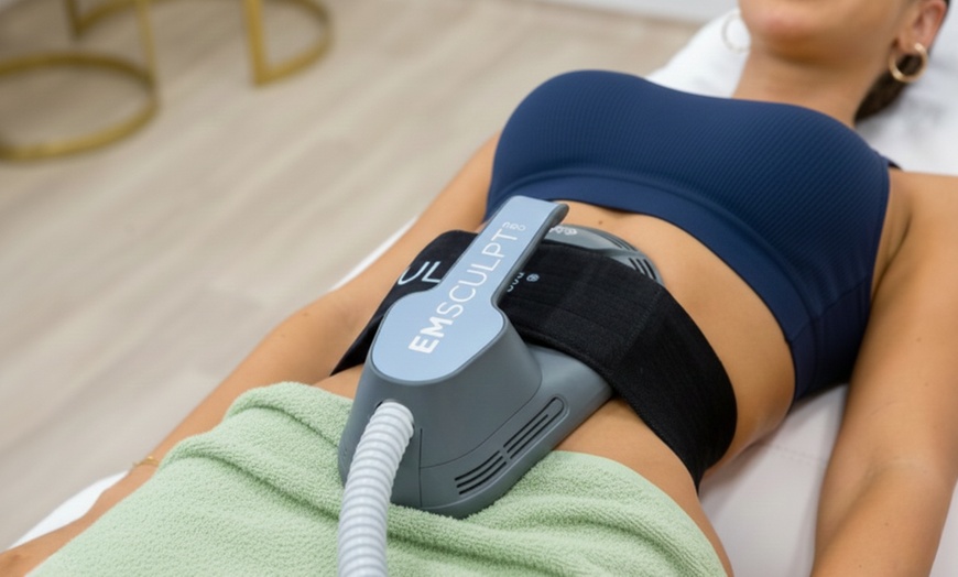 Image 2: Transform Your Body: EMSculpt Fat Reduction & Pelvic Floor Sessions