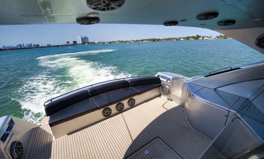 Image 5: 2 Hours Private Yacht 70 ft Pershing Up to 13 + 1 or 2 Jet Ski & More