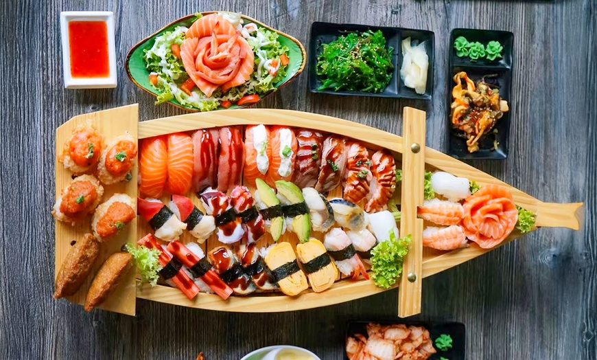 Image 1: All you can eat Lunch oder Dinner für 2 Pers. - Sushi & mehr genießen