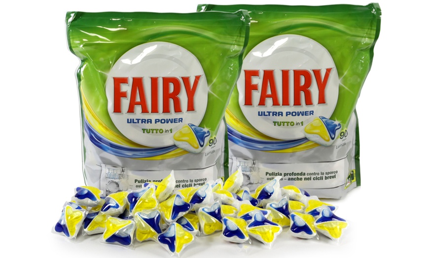 Image 1: 90 Fairy Dishwasher Tablets Lemon