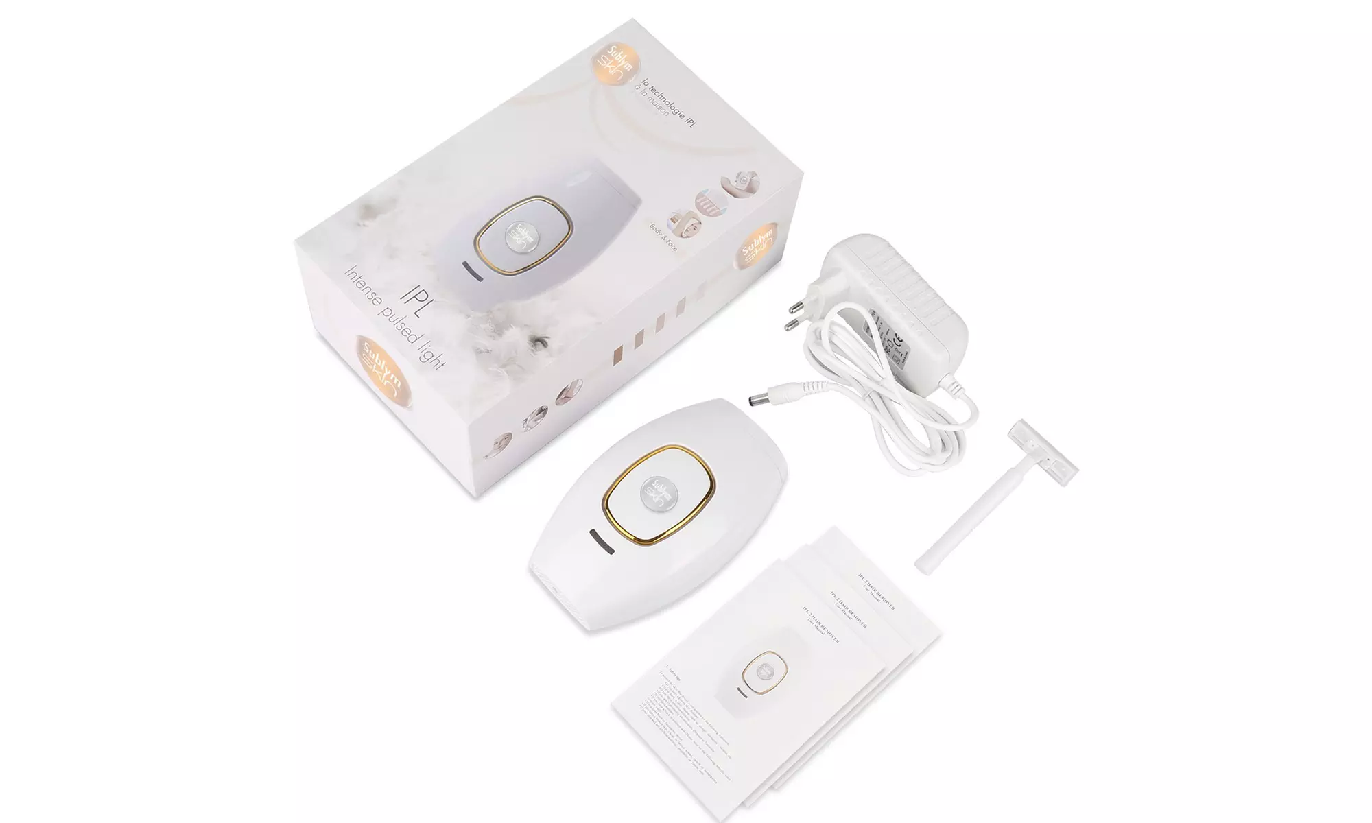 Épilateur à lumière pulsée Sublymskin 400 000 flashs - Second Medium