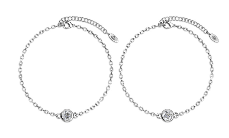 Image 21: Mond Ohrstecker, Armband oder Halskette